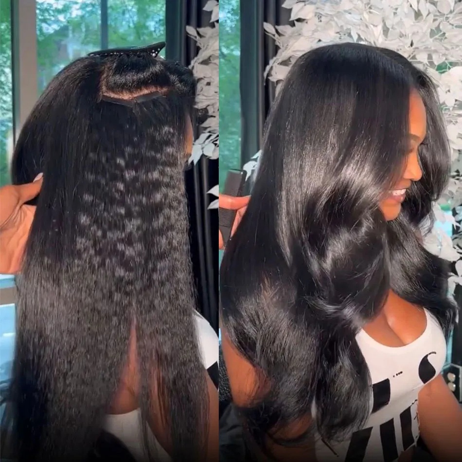 Invisible Tape In Extensions Real Hair - 縮毛矯正テープエクステ人毛ブラジル産100%接着剤巻き毛人毛22インチ24インチナチュラルブラック女性用