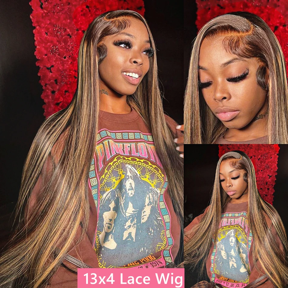 13x4のブラウン、ピンク、ブルーのレースフロントウィッグ。 - 613 Blonde Body Wave Lace Front Wig のレビューと価格