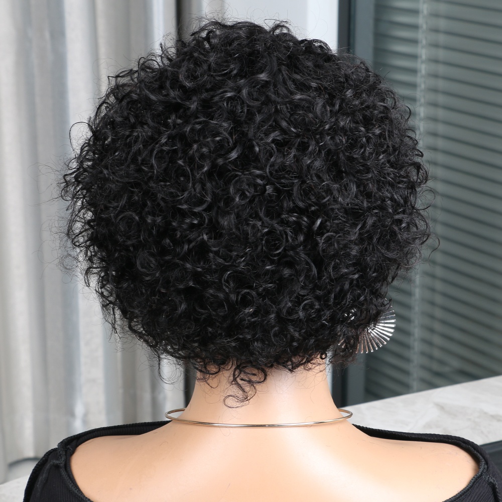 ピクシーカットウィッグ人毛13x4レースフロントウィッグショ - Short Pixie Cut Wig Human Hair Cheap のレビューと価格