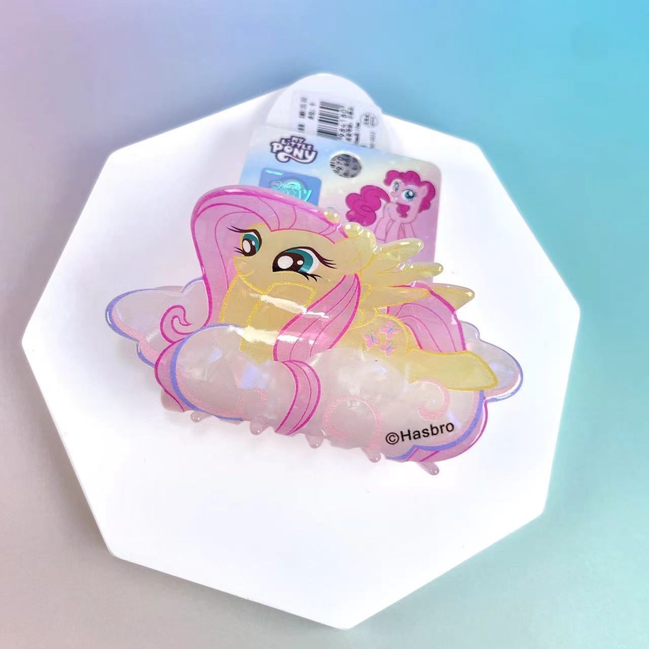 ハスブロマイリトルポニーシャークヘア爪クリップかわいい漫画ポ - Hair Bundles のレビューと価格