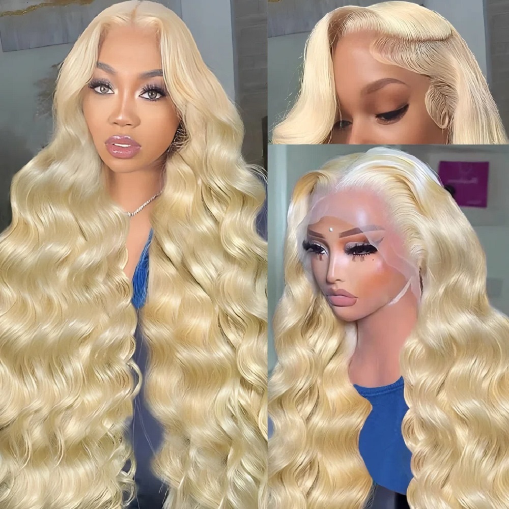 46インチHDブロンド13x4レースフロントウィッグ、613 - 613 Blonde Body Wave Lace Front Wig のレビューと価格