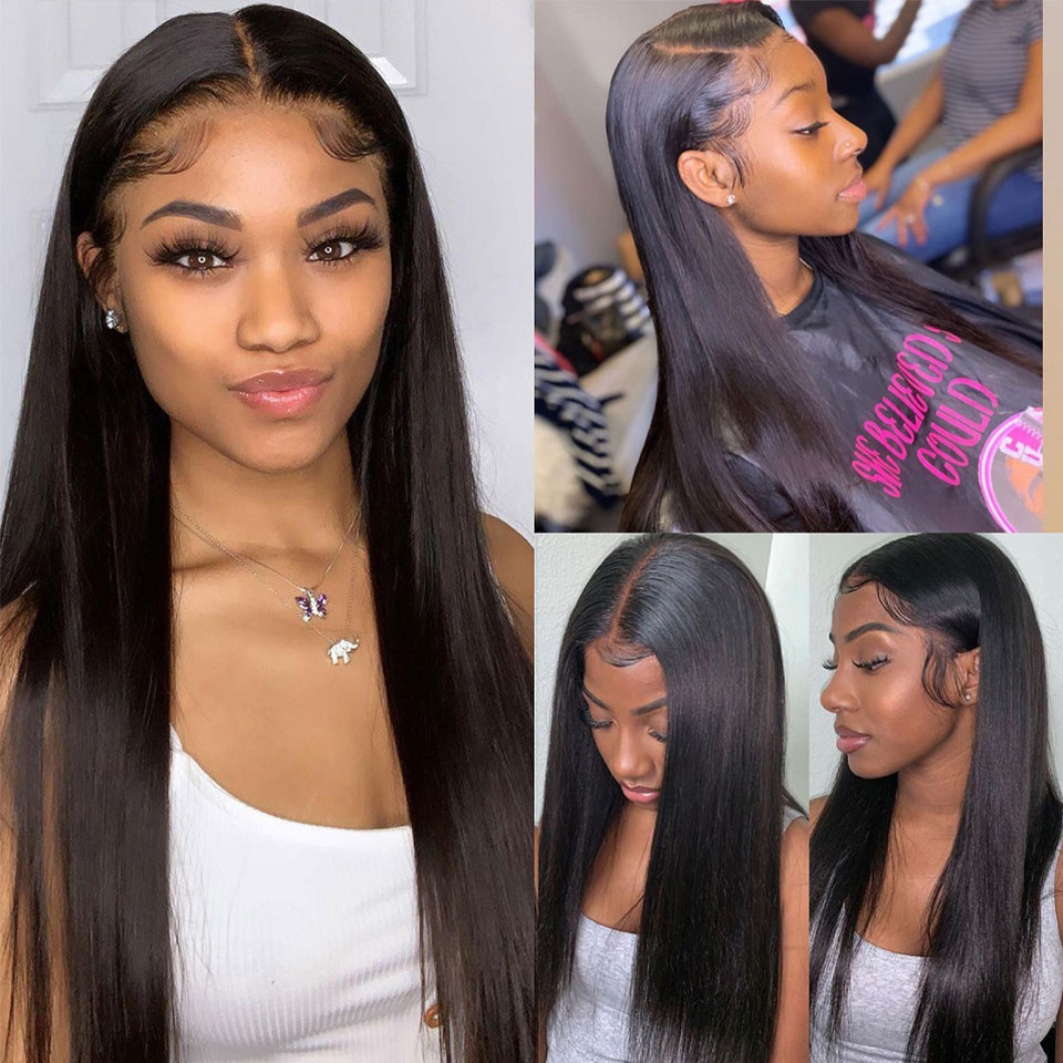 クリップ式ヘアエクステ ストレート 本物の人毛 ブラジル産バ - Seamless Clip In Hair Extensions Human Hair のレビューと価格