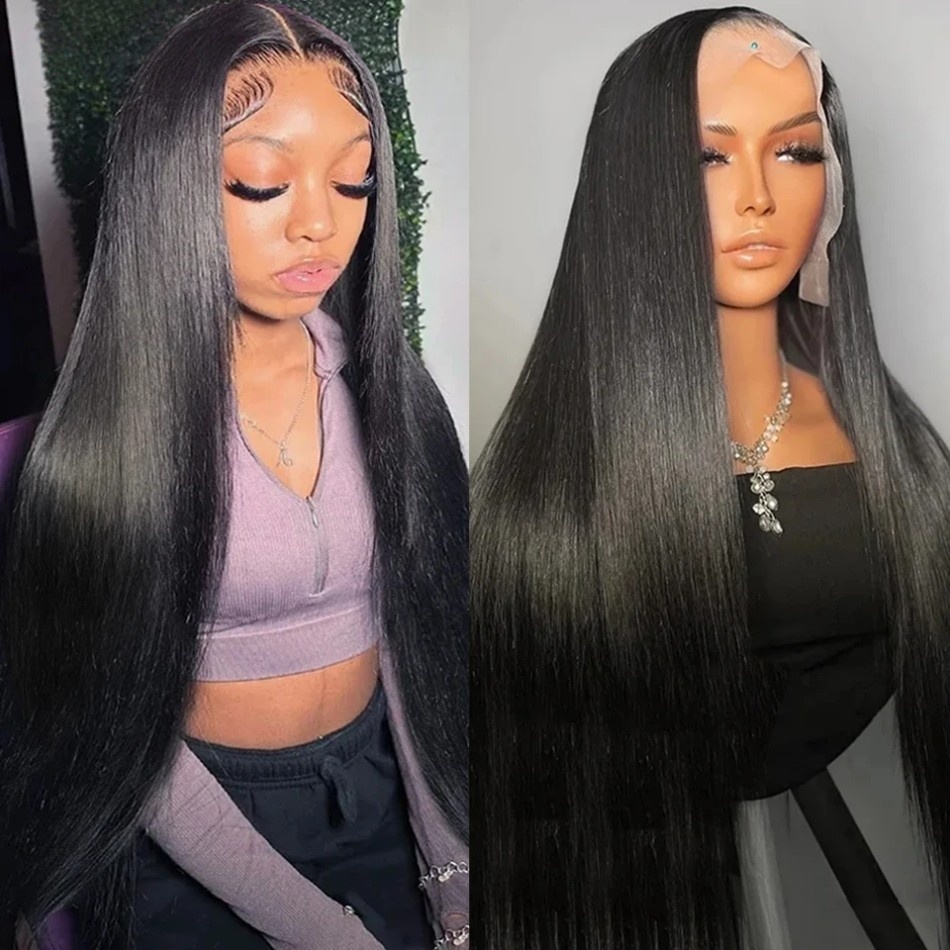 接着剤不要のボーンストレート人毛ウィッグ 密度220 13X - Lace Front Wigs のレビューと価格